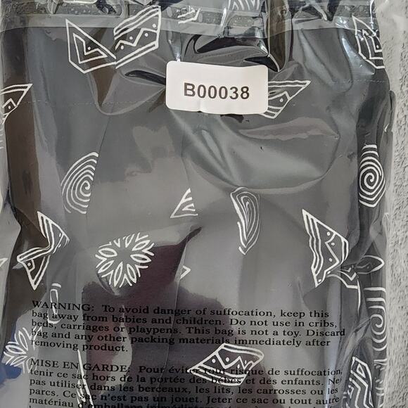 Vintage Leslie Fay Pants Womens 14 Black White Geometric Crop Wide Leg Culottes - Picture 12 of 12